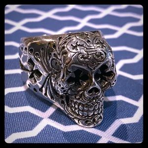 King Baby Skull Ring 10.5